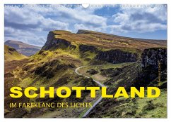 Schottland - Im Farbklang des Lichts (Wandkalender 2024 DIN A3 quer), CALVENDO Monatskalender