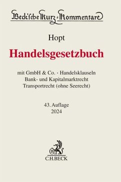 Handelsgesetzbuch - Hopt, Klaus J.;Kumpan, Christoph;Leyens, Patrick C.