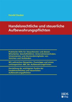 Cover Handelsrechtliche und steuerliche Aufbewahrungspflichten