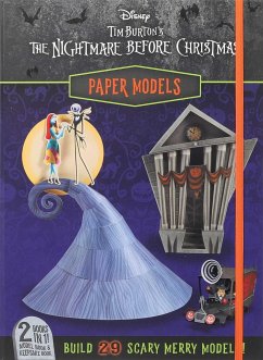 Disney: Tim Burton's The Nightmare Before Christmas Paper Models - Kaplan, Arie