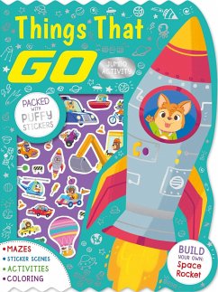 Things That Go Jumbo Activity Book: Packed with Puffy Stickers, Activities, Coloring, and More! - Igloobooks