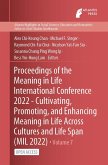Proceedings of the Meaning in Life International Conference 2022 - Cultivating, Promoting, and Enhancing Meaning in Life Across Cultures and Life Span