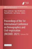 Proceedings of the 1st International Conference on Demographics and Civil-registration (INCODEC 2021)