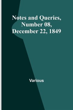 Cover Notes and Queries, Number 08, December 22, 1849