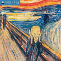 Edvard Munch Wall Calendar 2024 (Art Calendar) - Flame Tree Publishing