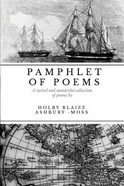 Pamphlet Of Poems - Ashbury - Moss, Holby