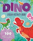 Dino Sticker Activity Book: Over 100 Pages of Coloring and Activities!