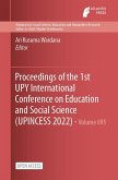 Proceedings of the 1st UPY International Conference on Education and Social Science (UPINCESS 2022)