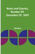 Notes and Queries, Number 09, December... - Bild 1