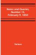 Notes and Queries, Number 15, February... - Bild 1