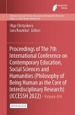 Proceedings of The 7th International Conference on Contemporary Education, Social Sciences and Humanities (Philosophy of Being Human as the Core of In
