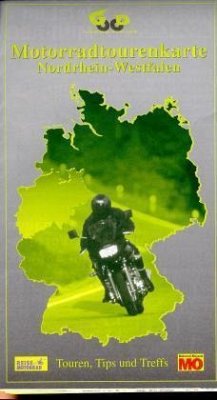 Nordrhein-Westfalen. Tl.1 / Motorradtourenkarte