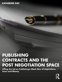Cover Publishing Contracts and the Post Negotiation Space (eBook, ePUB)