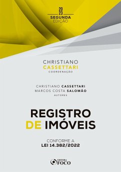 Registro de Imóveis (eBook, ePUB) - Cassettari, Christiano; Salomão, Marcos Costa