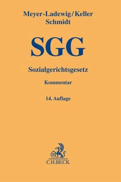 Sozialgerichtsgesetz - Meyer-Ladewig, Jens;Leitherer, Stephan;Keller, Wolfgang