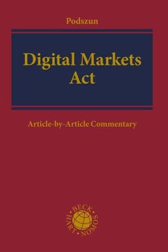 Digital Markets Act - Podszun, Rupprecht