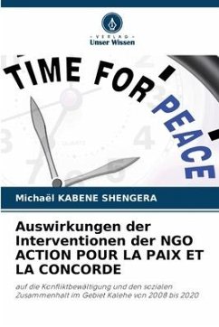 Auswirkungen der Interventionen der NGO ACTION POUR LA PAIX ET LA CONCORDE - Kabene Shengera, Michaël
