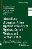 Interactions of Quantum Affine Algebras with Cluster Algebras, Current Algebras and Categorification