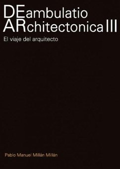 Cover DEambulatio ARchitectónica III