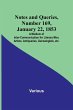 Notes and Queries, Number 169, January... - Bild 1