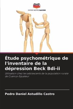 Étude psychométrique de l'inventaire de la dépression Beck Bdi-ii - Astudillo Castro, Pedro Daniel