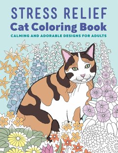 Stress Relief Cat Coloring Book - Rockridge Press