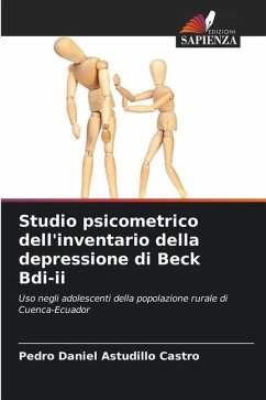 Studio psicometrico dell'inventario della depressione di Beck Bdi-ii - Astudillo Castro, Pedro Daniel