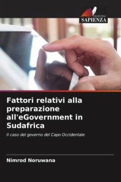 Cover Fattori relativi alla preparazione all'eGovernment in Sudafrica