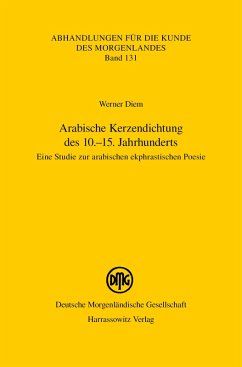 Arabische Kerzendichtung des 10.-15. Jahrhunderts (eBook, PDF) - Diem, Werner