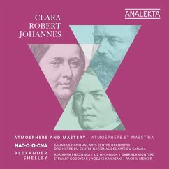 Clara,Robert,Johannes: Atmosphere And Mastery - Shelley/Goodyear/Kawasaki/Canada'S Nac Orchestra/+
