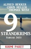 9 Strandkrimis Februar 2023: Krimi Paket (eBook, ePUB)