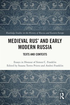 Cover Medieval Rus' and Early Modern Russia (eBook, ePUB)