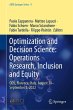 Optimization and Decision Science:... - Bild 1