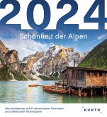 Schönheit der Alpen - KUNTH Postkartenkalender 2024