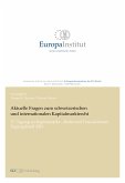 Aktuelle Fragen zum schweizerischen und internationalen Kapitalmarktrecht (eBook, ePUB)
