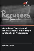 Ampliare l'accesso ai finanziamenti nel campo profughi di Nyarugusu