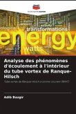 Analyse des phénomènes d'écoulement à l'intérieur du tube vortex de Ranque-Hilsch