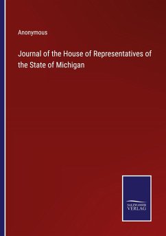 Cover Journal of the House of Representatives of the State of Michigan