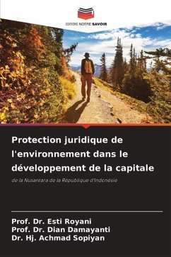 Protection juridique de l'environnement dans le développement de la capitale - Royani, Esti;Damayanti, Dian;Sopiyan, Dr. Hj. Achmad