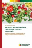 Bactérias multirresistentes colonizando vegetais comerciais