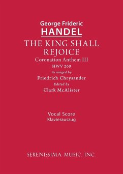 The King Shall Rejoice, HWV 260 - Handel, George Frideric