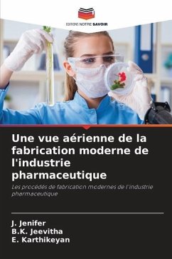 Une vue aérienne de la fabrication moderne de l'industrie pharmaceutique - Jenifer, J.;Jeevitha, B.K.;Karthikeyan, E.