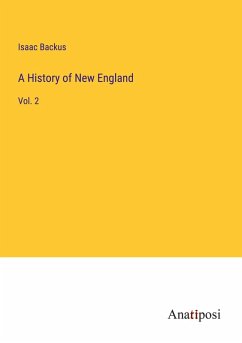 Cover A History of New England