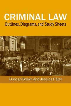 Cover Criminal Law: Outlines, Diagrams, and Exam Study Sheets (eBook, ePUB)