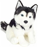 Teddy Hermann 91976 - Husky sitzend, Hund-Plüschtier, 30 cm