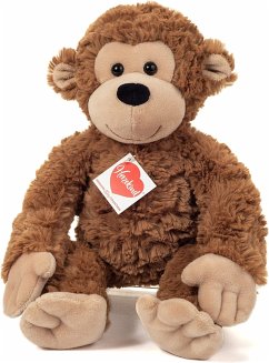 Cover Teddy Hermann 93945 - Äffchen Ricky, Affe-Plüschtier, 32 cm, Herzekind