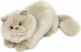 Teddy Hermann 91839 - Katze, Perserkatze liegend, Plüschtier, 24 cm Teddy Hermann 91839 - Katze, Perserkatze liegend, Plüschtier, 24 cm