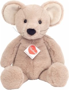 Teddy Hermann 93948 - Maus Mabel, Plüschtier, 32 cm, Herzekind