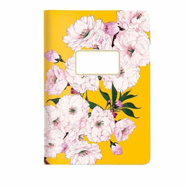 Heft A5 Kirschblüten gelb Heft A5 Kirschblüten gelb