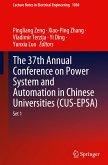 The 37th Annual Conference on Power System and Automation in Chinese Universities (CUS-EPSA)